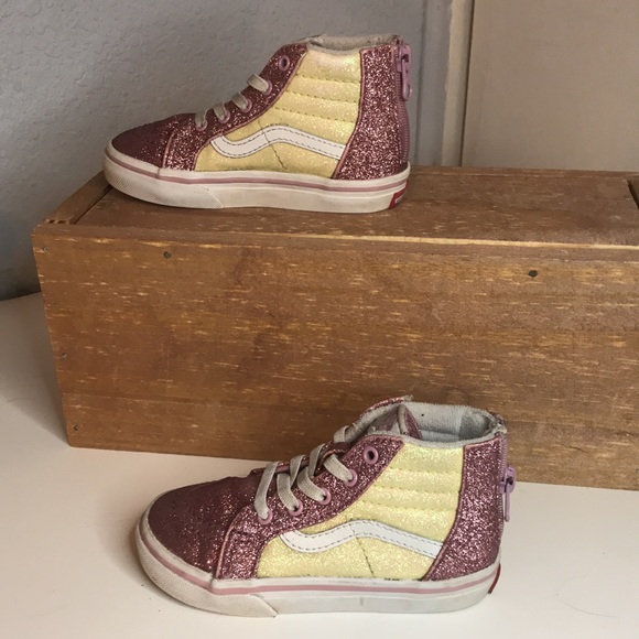 Vans sparkle high tops - Picture 3 of 8